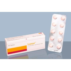 Laxur 20 mg+50 mg Tablet Laxur 20 mg+50 mg Tablet
