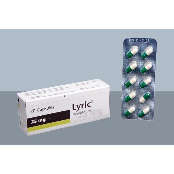 Lyric 25mg Capsule in Bangladesh,Lyric 25mg Capsule price , usage of Lyric 25mg Capsule