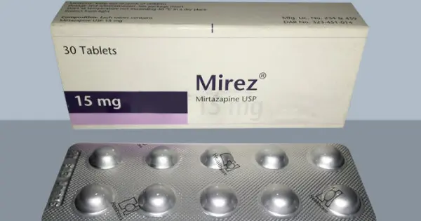 Mirez 15mg tablet - Mirtazapine
