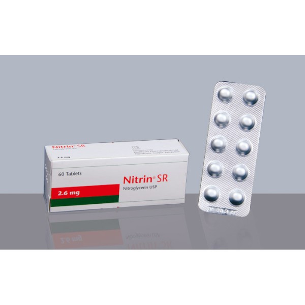 Nitrin SR Tablet in Bangladesh,Nitrin SR Tablet price , usage of Nitrin SR Tablet