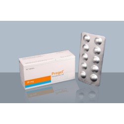 Pregel 20 mg Tab