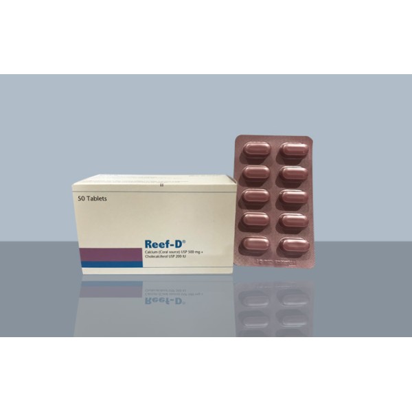 Reef-D 500 mg+200 IU Tablet Bangladesh,Reef-D 500 mg+200 IU Tablet price, usage of Reef-D 500 mg+200 IU Tablet