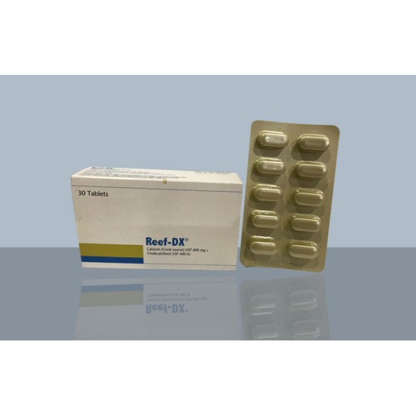 Reef-DX 600 mg+400 IU Tablet Bangladesh,Reef-DX 600 mg+400 IU Tablet price, usage of Reef-DX 600 mg+400 IU Tablet