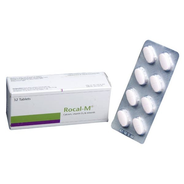 Rocal-M tablet in Bangladesh,Rocal-M tablet price , usage of Rocal-M tablet