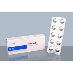 Rovast 10mg Tablet