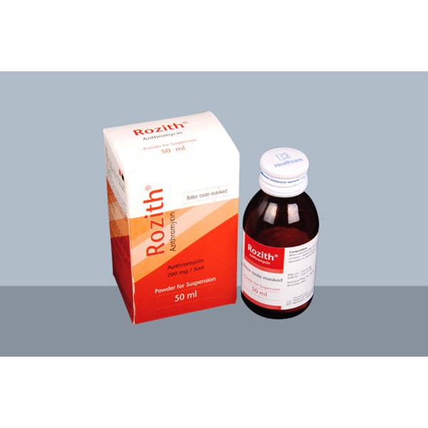 Rozith 50ml susp in Bangladesh,Rozith 50ml susp price , usage of Rozith 50ml susp