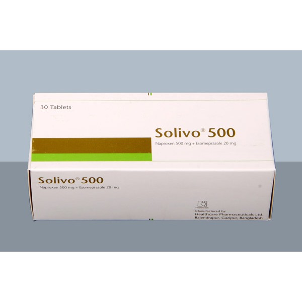 Solivo 500 mg+20 mg Tablet in Bangladesh,Solivo 500 mg+20 mg Tablet price , usage of Solivo 500 mg+20 mg Tablet