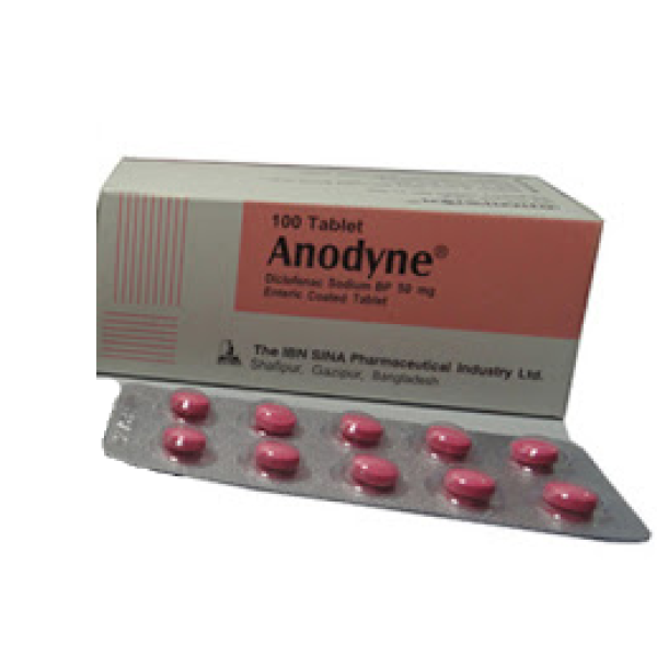 Anodyne 50 Tab in Bangladesh,Anodyne 50 Tab price , usage of Anodyne 50 Tab
