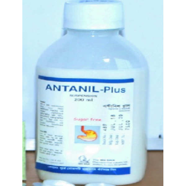 Antanil PLUS 200ml Susp, 6583, Aluminium