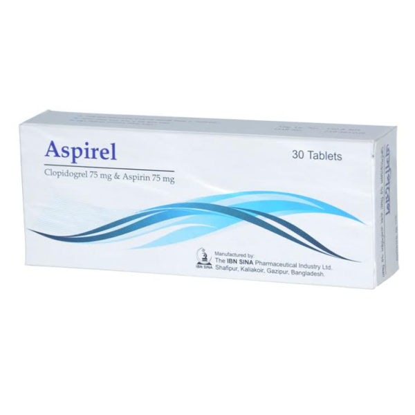 Aspirel 75 mg+75 mg Tablet in Bangladesh,Aspirel 75 mg+75 mg Tablet price,usage of Aspirel 75 mg+75 mg Tablet