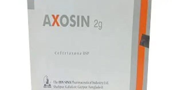 Axosin i.v inj. (Inj) 2gm vial/injection - Ceftriaxone