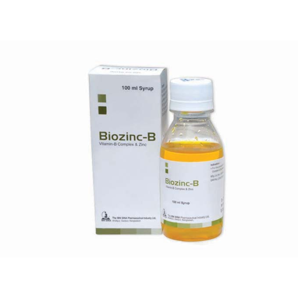 Biozinc-b syp. (Syrup) 100ml bot/syrup in Bangladesh,Biozinc-b syp. (Syrup) 100ml bot/syrup price , usage of Biozinc-b syp. (Syrup) 100ml bot/syrup