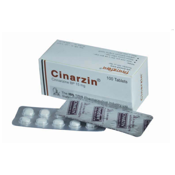 Cinarzin (Tab) 15mg in Bangladesh,Cinarzin (Tab) 15mg price , usage of Cinarzin (Tab) 15mg