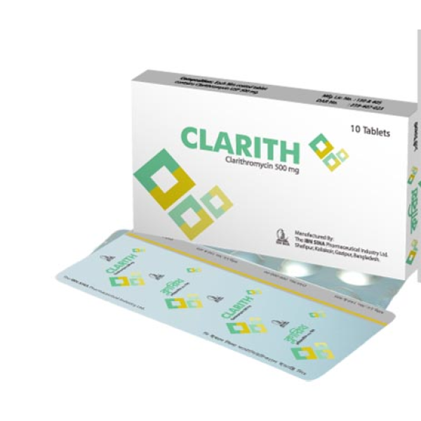 Clarith Tab 500mg