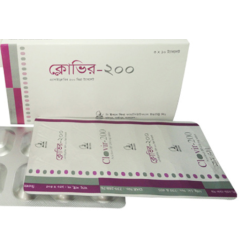 Clovir 200 mg Tablet