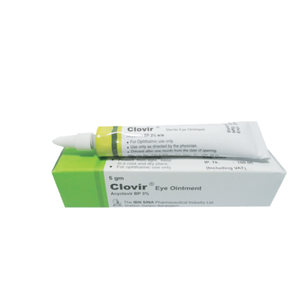 Clovir 5 gm Eye Ointment