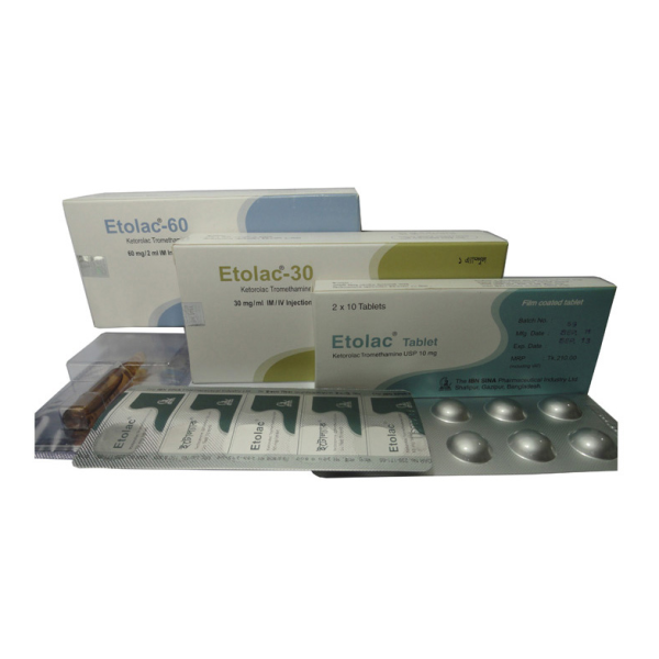 Etolac 10 mg Tablet in Bangladesh,Etolac 10 mg Tablet price,usage of Etolac 10 mg Tablet