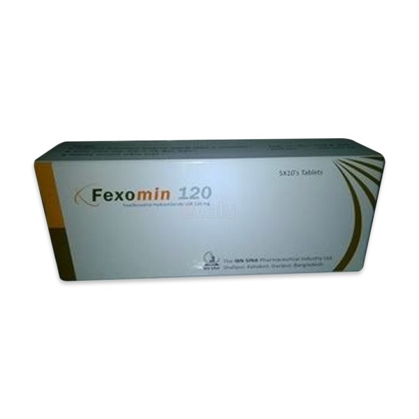 Fexomin 120 mg Tablet in Bangladesh,Fexomin 120 mg Tablet price,usage of Fexomin 120 mg Tablet