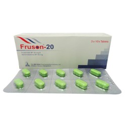 Fruson 20 mg+50 mg Tablet Fruson 20 mg+50 mg Tablet