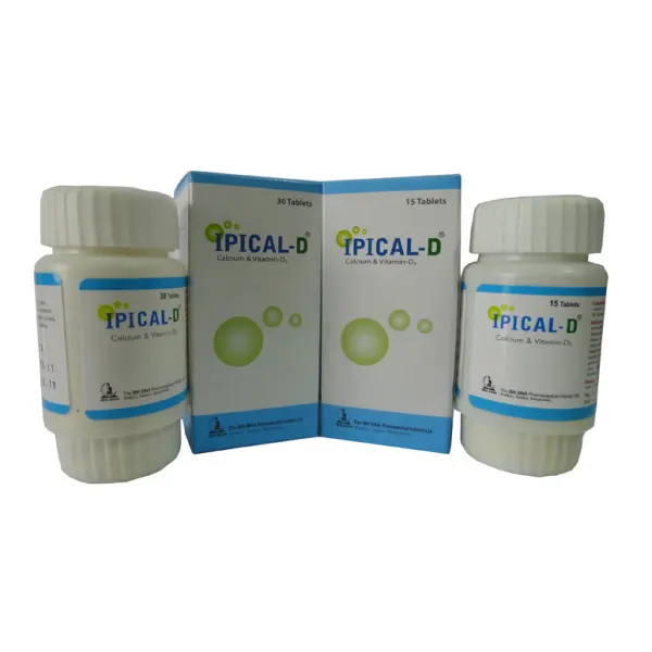 Ipical D Tab - Calcium Carbonate [Elemental] + Vitamin D3