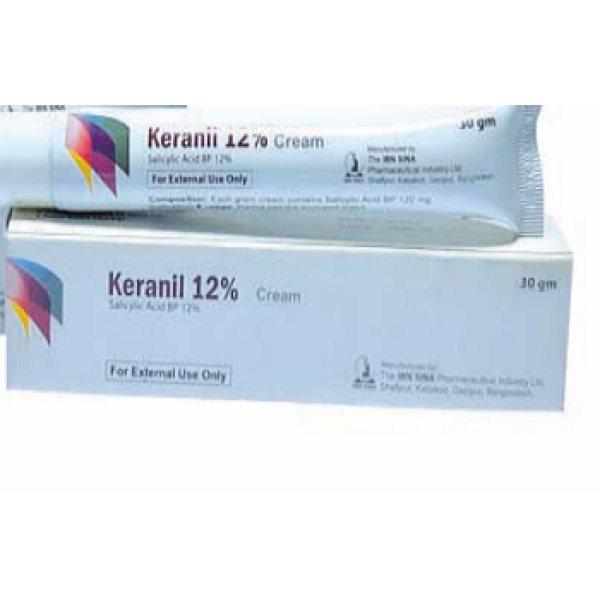 Keranil 12% 30 gm Cream Keranil 12% 30 gm Cream