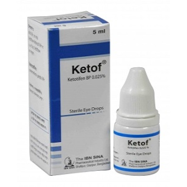 Ketof 5 ml Eye Drop in Bangladesh,Ketof 5 ml Eye Drop price,usage of Ketof 5 ml Eye Drop