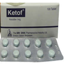 Ketof 1 mg Tablet