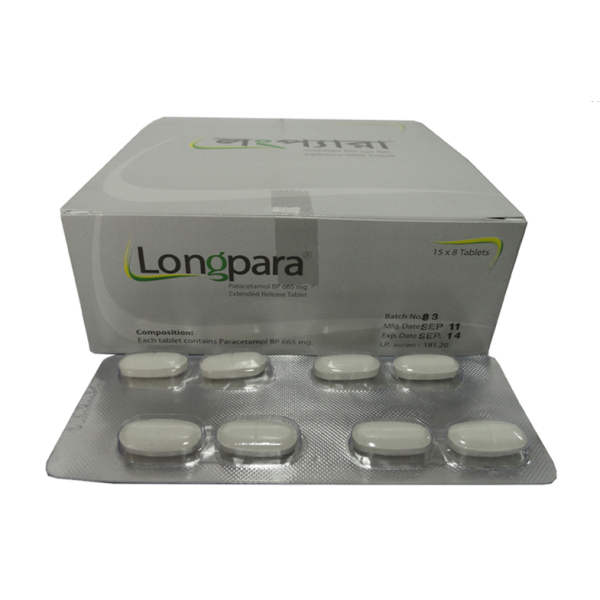 Longpara Tab, 17740, Paracetamol