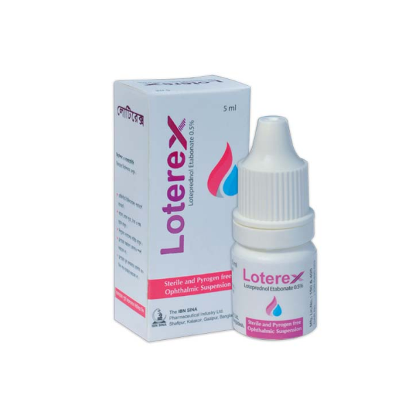 Loterex 5 ml Ophthalmic Suspension in Bangladesh,Loterex 5 ml Ophthalmic Suspension price,usage of Loterex 5 ml Ophthalmic Suspension