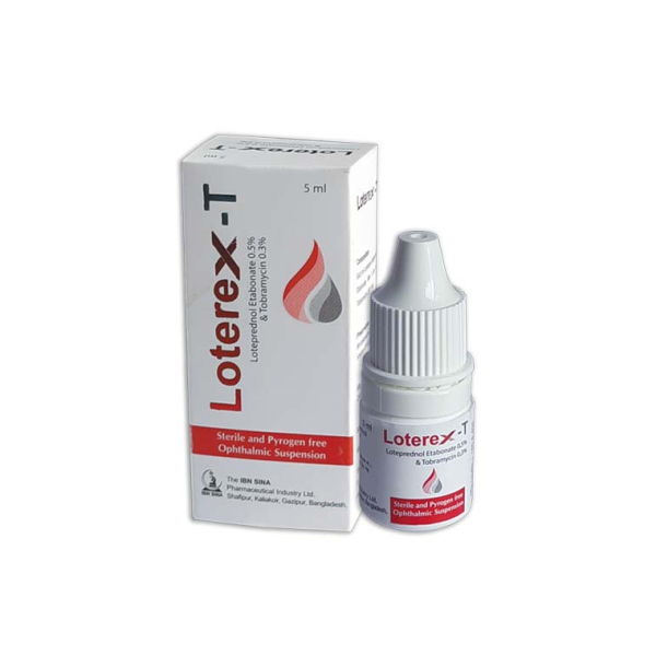 Loterex-T 5 ml Ophthalmic Suspension in Bangladesh,Loterex-T 5 ml Ophthalmic Suspension price,usage of Loterex-T 5 ml Ophthalmic Suspension