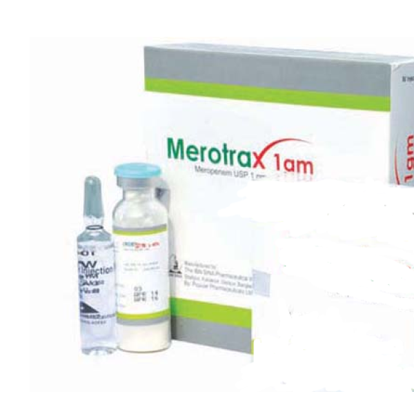 Merotrax1gm vial in Bangladesh,Merotrax1gm vial price , usage of Merotrax1gm vial