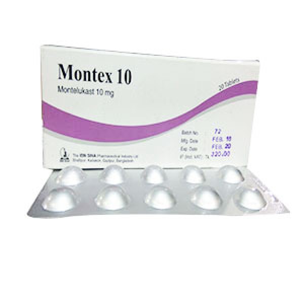 Montex 10 Tab in Bangladesh,Montex 10 Tab price , usage of Montex 10 Tab