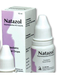 Natazol Paediatric Nasal Drops 0.025% Natazol Paediatric Nasal Drops 0.025%