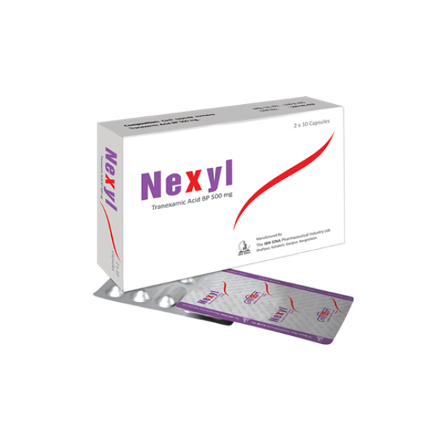 Nexyl 500 mg Capsule in Bangladesh,Nexyl 500 mg Capsule price,usage of Nexyl 500 mg Capsule