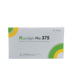 Nupralgin Plus 375 mg+20 mg Tablet
