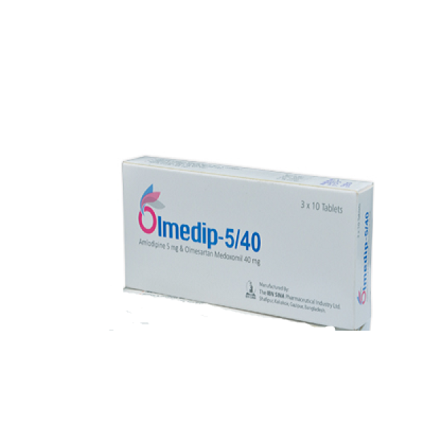 Olmedip 5 mg+40 mg Tablet in Bangladesh,Olmedip 5 mg+40 mg Tablet price,usage of Olmedip 5 mg+40 mg Tablet