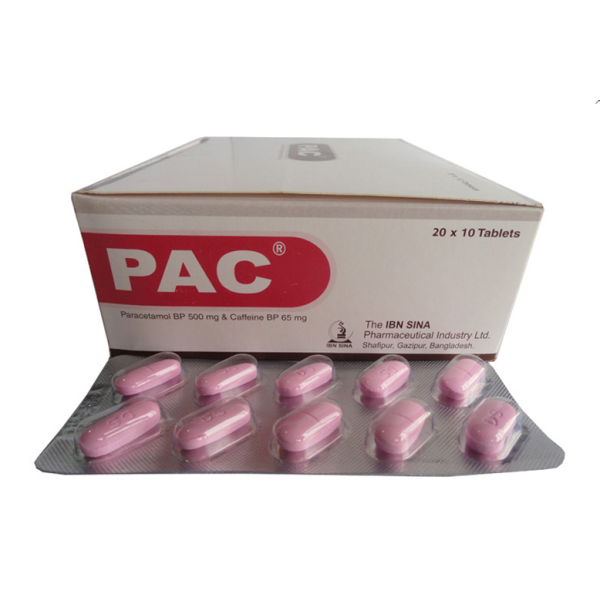 PAC Tab, 17727, Paracetamol