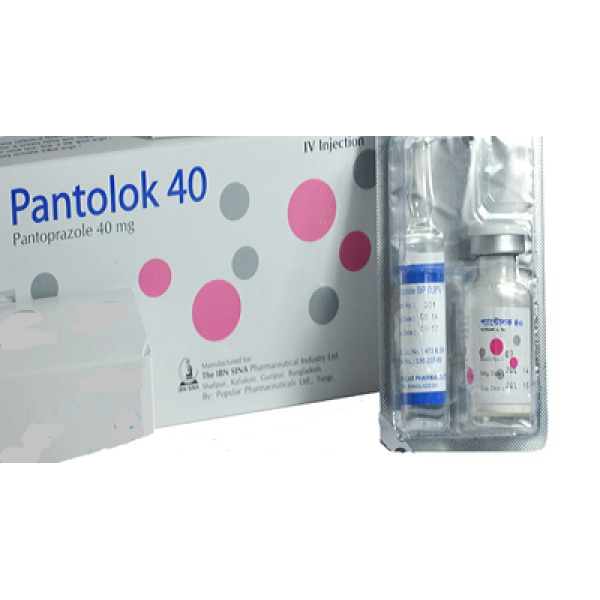 Pantolok 40 mg/vial IV Injection Pantolok 40 mg/vial IV Injection