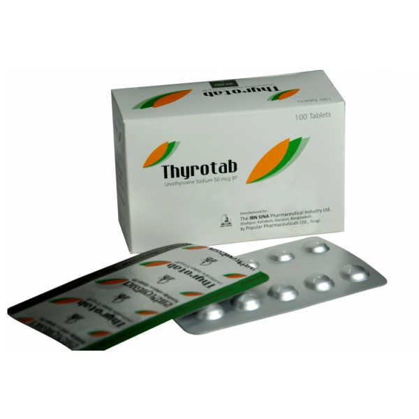 Thyrotab 50 mcg Tablet