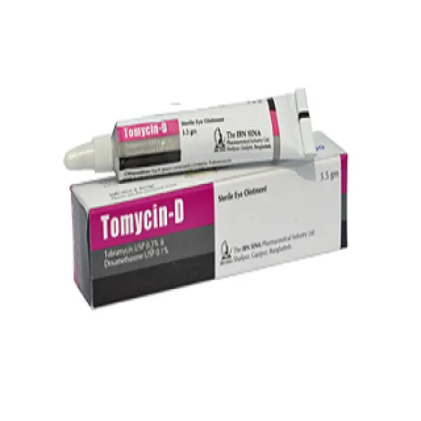 Diomycin Tomycin-D Eye Ointment - Dexamethasone + Tobramycin