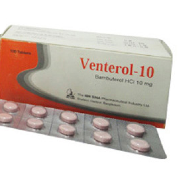 Venterol 10 in Bangladesh,Venterol 10 price , usage of Venterol 10