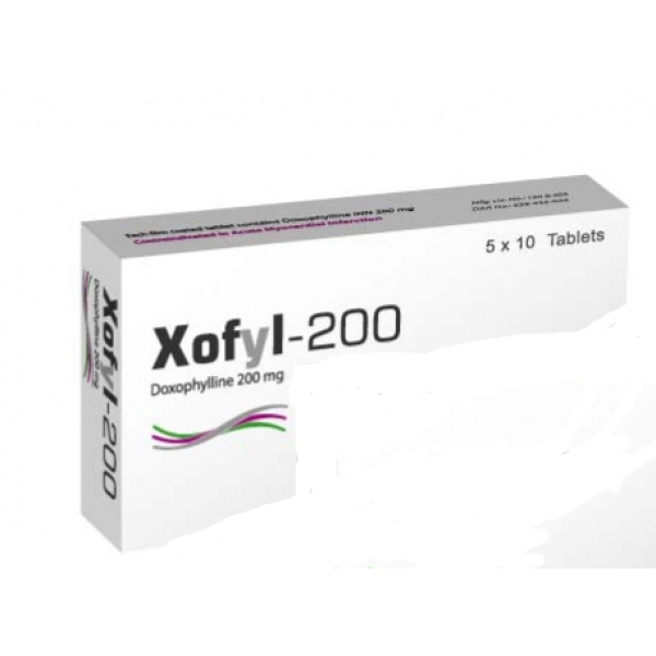 Xofyl 200 mg Tablet in Bangladesh,Xofyl 200 mg Tablet price,usage of Xofyl 200 mg Tablet