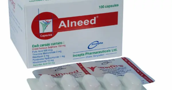 ALNEED Cap. - Iron + Folic acid + Vitamin B complex + Vitamin C