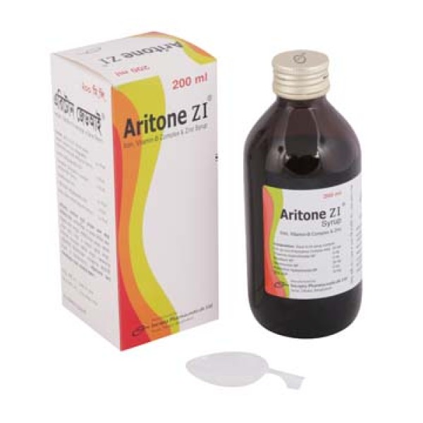 ARITONE ZI 200ml Syp. in Bangladesh,ARITONE ZI 200ml Syp. price , usage of ARITONE ZI 200ml Syp.