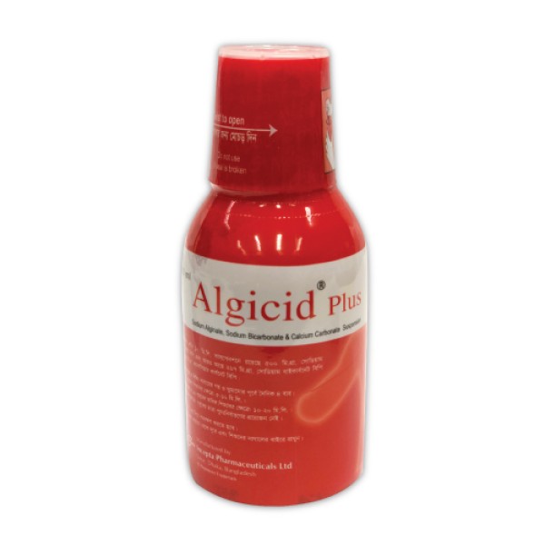 Algicid Plus Suspension, Sodium Alginate BP, Prescriptions