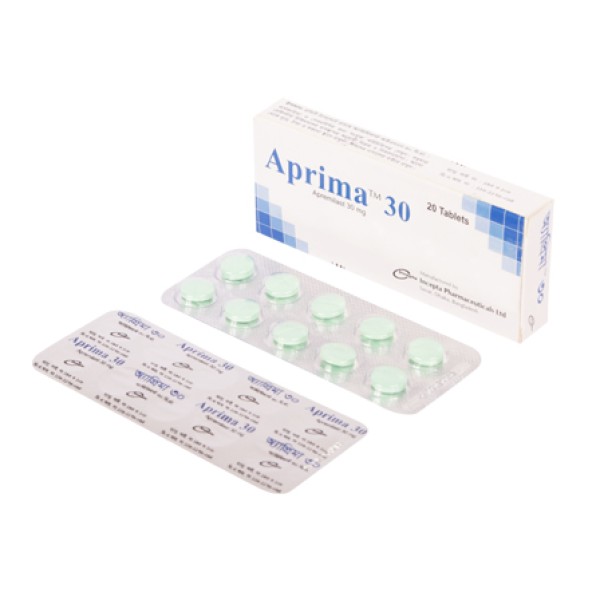 Aprima 30 Tablet, Apremilast INN, Prescriptions