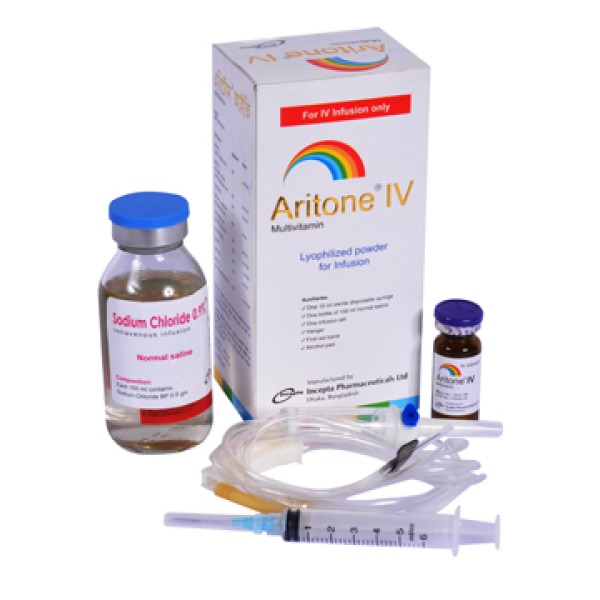 Aritone IV Infusion, Thiamine BP, Riboflavin BP, Pyridoxine BP, Cyanocobalamin BP, Ascorbic Acid BP, Folic Acid BP,, Prescriptions