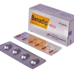 BENADIP 10/2.5 Cap.
