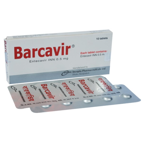 BARCAVIR 0.5mg Tab. in Bangladesh,BARCAVIR 0.5mg Tab. price , usage of BARCAVIR 0.5mg Tab.