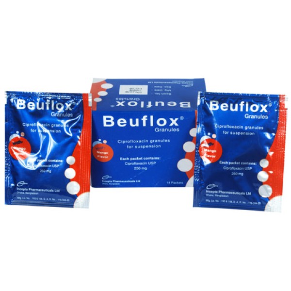 Beuflox (Sachet) 250mg/sachet in Bangladesh,Beuflox (Sachet) 250mg/sachet price , usage of Beuflox (Sachet) 250mg/sachet